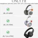 Headphone Case for JBL Junior 470NC/ JR 470 NC/JR 460 NC/Tune 670NC Kids Headphone (Box Only) (Grey-Orange)