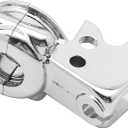 M MATI Clutch Lever Perch Mount Bracket Chrome for Harley Davidson Sportster 883 1200 Softail Dyna Electra Glide Fat Boy Road King Night Train Street Bob