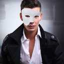 Thmyo Half Face Men's Phantom Of The Opera Vintage Design Venetian Carnival Masquerade Mask