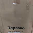 Teprovo Folding Hand Truck Dolly Cart,340LB Capacity Portable Aluminum Dolly Cart with Telescoping Handle and 7 Inch Rubber Wheels for Moving,Shopping,Travel,Office Use