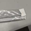 LazBlinds No Tools No Drill 1" Vinyl Mini Blinds, Cordless Blinds for Windows, Light Filtering Horizontal Window Blinds & Shades, 34" W x 48" H, Grey