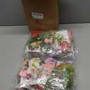 Suncalla 12 Pcs 70.8 ft Flower Garlands Hanging Artificial Wildflower Vine Decor from Ceiling Floating Floral Backdrop Silk Fake Flower Garland for Wedding Home Garden Wall Arch(Floral)