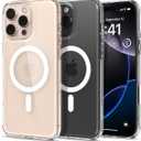 Spigen for iPhone 16 Pro Max Case, Ultra Hybrid MagFit [Anti-Yellowing] [Compatible with Magsafe] - Clear