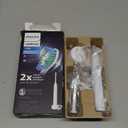 Philips Sonicare 2100 Series Electric Toothbrush - Sonic Toothbrush with Advanced Sonic Technology, Two Intensity Settings, Smartimer & Quadpacer, White, Model HX3661/04