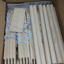 Stuffed Animal Storage & Organizer, Wooden Cute Zoo Toy Holder for Toddler Rooms, Playrooms & Bedrooms (Natural)