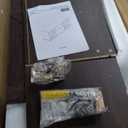 DWVO Farmhouse TV Stands for Living Room, Entertainment Center with Storage, TV Stand for 65 Inch TV with Double Barn Doors & Storage Cabinets, Rustic TV Cabinet Media Console, Espresso & Grey White