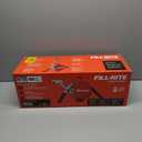 Fill-Rite FR152 Piston Hand Pump with Hose & Nozzle Spout, Red