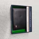 Tommy Hilfiger Men's Classic Logo Style Passcase Bifold Wallet with Multiple Card Slots and ID Window (black)