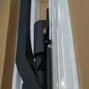 Wood Pellet Patio Heater, Ornamental Pellet Flame, Pellet Patio Heater for Outdoor, Ambience Fire for Camping, Backyard, Porch, Bonfire Party, RV, Tailgating, Black