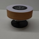 ZXNYH Masdio by Ampulla Bedside Lamp with Bluetooth Speaker and Wireless Charger, Table Lamp Desk Lamp with Sleep Mode Stepless Dimming