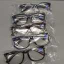 CCVOO +2.0 Clear Vision Reading Glasses for Women  5-Pack Blue Light Filtering Readers with Spring Hinges (*C2 Flower Mix)