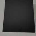 Large Magnetic Metal Board for Magnets - Tabletop Memo Display Easel Stand for Home, Office, School (Black, 12.6 in)