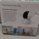 Kasa 2K QHD Security Camera Pan/Tilt, Starlight Sensor for Color Night Vision, Motion Detection for Baby & Pet Monitor, SD/Cloud Storage, Works with Alexa & Google, Free Expert Support (KC410S) (White)