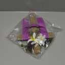 Dingion Easter Wreaths for Front Door, Easter Lent Decor He is Risen Cross Wreath Christian Hanging Signs Decor for Lent Holy Week Spring Home Farmhouse Porch Church Wall