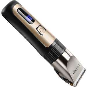 Hair Clippers for Men, Cordless LCD Rechargeable Hair Trimmer Beard Trimmer for Men, Men's Grooming Kit for Hair, Face, Beard, Professional Electric Barber Clippers