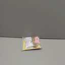 24 Set Baby Shower Party Favors for Girls Pink Footprint Keychains, Baby Shower Favors with Thank You Card White Organza Bags for Birthday Party Supplies (Pink)