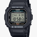 Casio Men's G-Shock Quartz Watch with Resin Strap, Black, 20 (Model: DW5600UE)