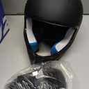 Youth Dirt Bike Helmet DOT Certified - Full Face Motorcycle Helmet for Off-Road, ATV, Street Riding, Includes Adjustable Goggles & Protective Gloves - Medium