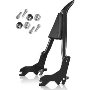 Detachable Passenger Backrest Pad Docking Sissy Bar for Harley Davidson Softail Models 2018-2025 for Harley Lowrider s ST FXLR FXRST FXLRS FXLRST Sport Glide FLSB Dyna Black