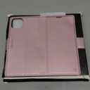 For iPhone 14 Plus Case Wallet with RFID Blocking Card Holder, PU Leather Kickstand Protective Flip Phone Cover Fit for iPhone 14 Plus 6.7", Rose Gold