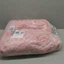 rabbitgoo Cat Beds for Indoor Cats, 20 inches Cat Bed Machine Washable, Fluffy Round Pet Bed Non-Slip, Calming Soft Plush Donut Cuddler Cushion Self Warming for Small Dogs Kittens, Light Pink, Medium (20"L x 20"W x 4.7"Th)