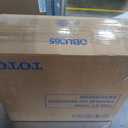 TOTO Drake WASHLET+ Two-Piece Elongated 1.28 GPF Universal Height TORNADO FLUSH Toilet with S7A Contemporary Bidet Seat, Cotton White - MW7764736CEFG#01