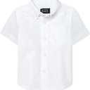 The Children's Place Baby Boys and Toddler Boys Short Sleeve Oxford Button Down Shirt