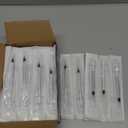 50 Pcs 1ml Syringes with Caps Oral Dispenser Individually Sterile Warpped for Medicine Dropper, Colostrum Collect Feeding Pets, Liquid