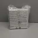 Amazon Basics 3-Ring Binder, 1-Inch - White, 4-Pack