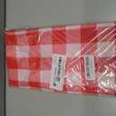misaya 4 Packs Buffalo Disposable Table Cloth, 54 x 108 Inch Waterproof Plastic Tablecloth, Rectangle Red and White Checkered Table Covers for Picnic, Birthday, Party, Mother's Day