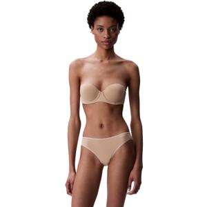 Calvin Klein Women's Perfectly Fit Strapless Convertible Push-Up Bra (30D, Bare 265)