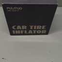 PULITUO Tire Inflator Portable Air Compressor - Car Accessories 12V DC Air Pump for Car Tires with Digital Pressure Gauge, Emergency LED Light for Wheel, Bike, Ball, Motor (Blue)