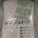 100% Blackout Shield Linen Blackout Curtains for Bedroom 84 Inches Long, Back Tab/Rod Pocket Living Room Drapes, Thermal Insulated Blackout Curtains 2 Panels Set, 50" W x 84" L, Cream