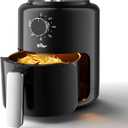 Bear Small Air Fryer 2.1 QT, Mini Airfryer Adjustable Time&Temp Control, Ideal for 1-2 People Quick Healthy Meals Snack in Minutes, Compact Size Space-Saving with Nonstick Basket