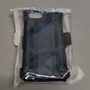 FNTCASE for iPhone 17e Phone Case: for iPhone 16e Casee Military Grade Rugged Case with Kickstand & Holster | Shockproof TPU Protection Bumper Matte Textured Design | Heavy Duty Protector Blue