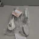 LEVERLOC Grab Bars for Bathtubs and Showers 2 Pack Suction Grab Bar, Heavy Duty 12 Inch Shower Handle Removable Bath Handrails for Seniors and Elderly, Bathroom Safety Grip No Drilling Waterproof Grey (Gray)