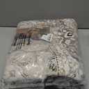 Washable 5 Ft Round Area Rug - 5x5 Area Rugs for Living Room Bedroom Dining Room Home Office Floor Decor- Vintage Floral Stain & Fade Resistant Non-Slip Backing Carpet (Camel/Beige)