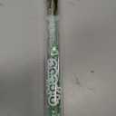 Nano-b Manual Toothbrush for Adults with Sensitive Gums, Gold & Charcoal Soft/Medium Bristles, Travel Case, Green