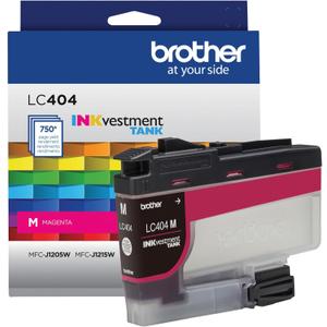 Brother Genuine LC404M Magenta INKvestment Tank Ink Cartridge
