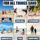 3 x Cruise On Sand Remover Bag for Beach - Wipes Off Sand from Feet, Legs, Hands - Beach Accessories Essentials for Women, Kids & Family - Must Haves for Vacation!