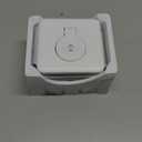 Charging Station for Apple Multiple Devices - 3 in 1 Foldable Magnetic Wireless Charger Dock - Travel Charging Pad for iPhone 16 15 14 13 12 Pro Max Plus Watch & Airpods (White)