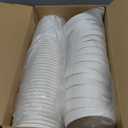 30 Pack 32oz Paper Ice Cream Bowls, White Paper Soup Containers with Lids, Microwave & Freezer Safe Food Cups, Large Takeout To Go Containers for Wedding, Restaurant Supplies