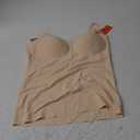V Lace Wireless Camisole Tank Tops for Women Seamless Spaghetti Straps Camis (XX-Large, Beige)