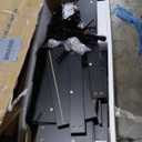 LINSY HOME Modern 7 Drawer Dresser for Bedroom, Tall Bedroom Dresser with Large Drawers and Metal Handles, Wooden Chest of Drawers, Storage Cabinet and Organizer for Living Room, Hallway, Black