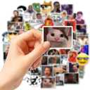 Funny Meme Stickers Pack  24 Sheets (200+ pcs) Waterproof Vinyl Stickers for Laptop, Water Bottles, Journals, Phone Case  Cool Gifts for Teens, Kids, Adults
