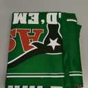 Gamie Double Sided Felt Casino Mat, 36 x 72 for Blackjack & Texas Holdem Poker, 2-in-1 Texas Holdem Poker Mat & Blackjack Mat, Professional Grade Poker Tabletop Mat with Instructions Booklet