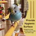 S&X 12-Pack Large Sanded Perch Covers for Parakeets, Lovebirds, Parrotlets, Finches, Canaries, Large Perch Covers,3/4" Diameter X 9" Long
