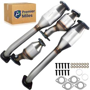 Premium High-Standard Catalytic Converter Fits Nissan Pathfinder 2005-2012, Frontier 2005-2019, Xterra 2005-2015, NV1500/2500/3500 2012-2017, Suzuki Equator 2009-2012 4.0L EPA Compliant