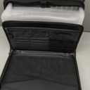 Hontom Accordion File Organizer,13 Pockets Fireproof Expanding File Folder with Multi Pockets,Portable Business Fire Safe Storage Document Organizer Folder with Zipper for Documents and File (Black)