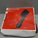 REVLON One-Step Hair Dryer and Styler, All-in-One Detangling and Straightener Brush for Salon-Quality Smooth, Straight Hair, More Shine and Less Frizz, Black